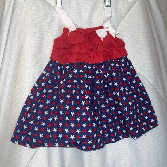 Sweetheart Clothing Dresses | Girls Red, White & Blue Dress 12m | Color: Blue/Red | Size: 12mb | Corner_Attic's Closet